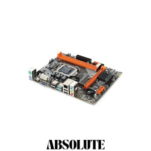 M-ATX デスクトップ マザーボード、B75 LGA 1155 ゲーミング マザーボード、M.2 NVME/SATA スロット、デュアル チャネル DDR3/電源 3+1 