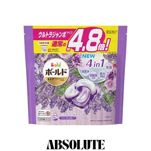 ボールド ジェルボール 4D 洗濯洗剤 ラベンダー＆フローラルガーデン 詰め替え 53個【Amazon.co.jp限定】