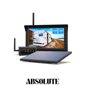 AUTO-VOX ワイヤレスバックモニター 7インチバックカメラモニターセットバックカメラソーラー 1080P 超暗視 10分取付DIY 駐車支援 正像鏡