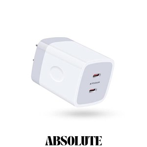 Viviber 40W (PD充電器 USB-C 2ポート) Type-C 急速充電器 タイプCコンセント【PSE適合商品】純正 ACアダプター iPhone15 電源アダプター