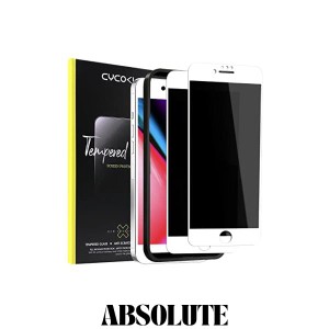 iPhone8plus/ iPhone7plus ガラスフィルム 覗き見防止 2枚セット【25° プライバシー保護】CYCOKLY iPhone6plus 強化ガラス 液晶保護フィ