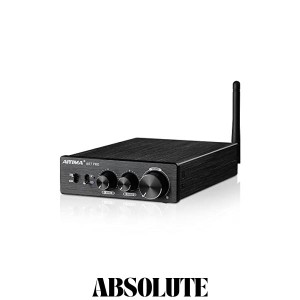 AIYIMA A07 PRO デスクトップアンプ TPA3255+QCC304X+N5532*5 Bluetooth 5.2 apt-x hd 300W*2 パワーアンプ Hifi AUDIO デスクトップアン