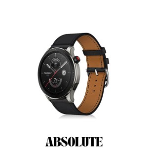 SeGinn レザーバンド Huawei Watch GT4 46mm/ASUS VivoWatch 5/HUAWEI WATCH Ultimate/Huawei Watch Buds/Amazfit Bip 5 対応 バンド 革 