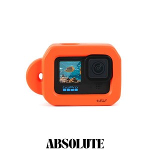 【新開発】HSU 超浮力 Gopro フローティングケース 水中 アクセサリー フロートカバー フロートシェル 沈没防止 GoPro Hero 12/11/10/9に