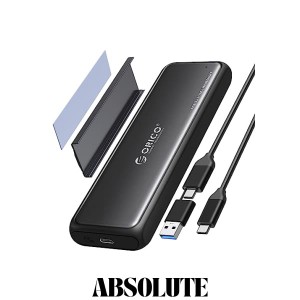 ORICO M.2 SSD 外付けケース SATA＆NVMe両対応, USB3.2 Gen2 10Gbps＆6Gbps（SATAプロトコル） 高速データ転送 SSDエンクロージャー, M.2