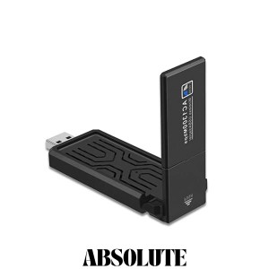 Dahuneko WiFi無線LAN子機【2023年NEWモデル】 usb 1300Mbps USB3.0 受信機 デュアルバンド 5G/2.4G 802.11 AC 高速通信 無線ラン子機Win