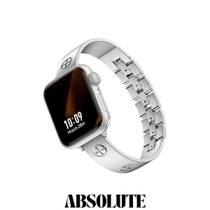 Missair コンパチブル アップルウォッチバンド 金属バンド 45mm 44mm 42mm 女性 Apple Watch バンド ステンレス アップルウォッチ ブレス