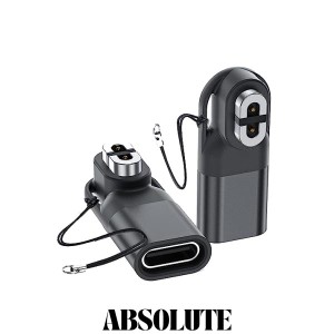 Shokz USB Type-C用変換アダプターShokz骨伝導イヤホン用USB-C充電ケーブル変換アダプター（1本）Shokz Type-C 用変換マイクロ 急速充電 