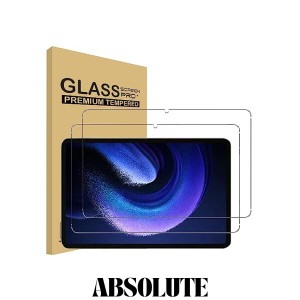 For Xiaomi Pad 6/Xiaomi Pad 6 Pro ガラスフィルム Xiaomi Pad 6/Pad 6 Pro フィルム 11インチ 2枚セット 強化ガラス 液晶保護フィルム 