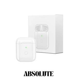 Uluck 充電ケース、Airpods1＆2との交換性あり, Airpods用充電器, エアーポッズ用充電ケース 充電器 ワイヤレス充電 Bluetoothペアリング