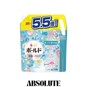 ボールド 洗濯洗剤 液体 フレッシュフラワーサボン 詰め替え 2,200g[大容量]