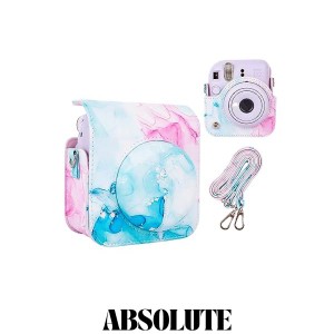 HIYQIN 「アーティストシリーズ」チェキケース instax mini 12ケース,Fujifilm チェキ12ケース チェキ mini 12カメラケース ショルダース