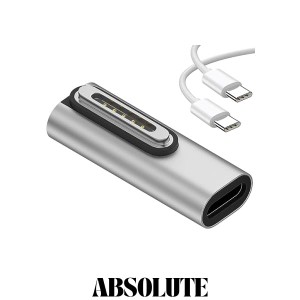 USB Type C Magsafe3 対応140W PD直角 電源アダプタ 急速充電 T-Tip互換 Mac 充電器 2021 MacBook Pro M1 Pro ＆ Maxチップ搭載の14”/16