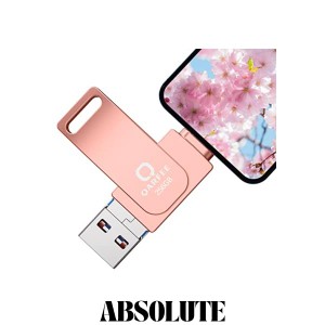 256GB USBメモリー ４in1 phone usb フラッシュドライブ usbフラッシュメモリー IOS Android PC USB 両面挿し USBメモリ 高速データ転送 