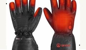 SAVIOR HEAT 電熱グローブ バイク用 - 冬の防水防寒、充電式USB給電、ヒーター手袋 メンズ・レディース対応