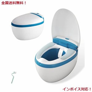 X XUNTAO【新設計 子供シミュレーション おまる】トイレトレーニング ベビートイレ 子供用便座 子供用トイレ 補助便座 携帯トイレ 滑り止