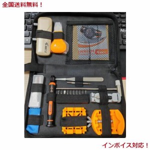 JOREST 腕時計 工具 セット、電池 交換、裏 蓋 外し、時計 修理 キット、時計 ベルト 調整、時計 バンド 調整、時計 でんち交換、時計こ