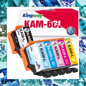 Epson用 KAM 互換インクカートリッジ KAM-6CL-L 6色パック 互換インク エプソン用 インクカートリッジ KAM 6CL KAM カメ インク EP-88AW1