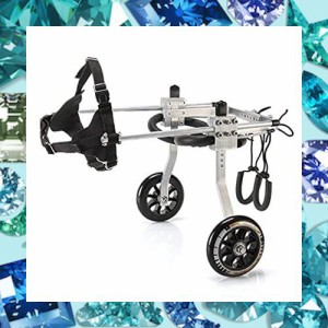 犬の歩行器 犬 ペット 車椅子 後肢 リハビリ 調整可能 M