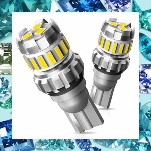 OXILAM T16 LED バックランプ 爆光 T16 バックランプ キャンセラー内蔵 Canbus T15 W16W 無極性 バックランプ ホワイト (2個入)