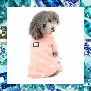 RANPHY 犬服 ふく服 セーター トレーナー服 スウェットシャツ あったか 秋冬 カバーオール ジャケット パーカー 小型犬 フリース チワワ