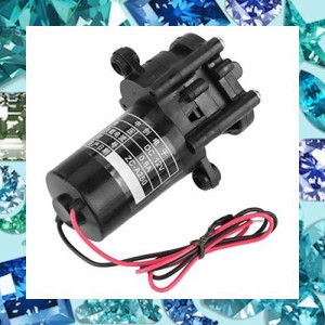 水中ポンプ DC 12V 2A 吐出量 1.88L/min 静音 自吸式 省エネ 水族館給排水ポンプ ガーデン 水耕栽培 水循環ポンプ 小型ポンプ