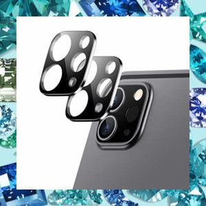 ESR カメラフィルム iPad Pro 12.9/11インチ (2022/2021/2020) 対応 9H 強化ガラスレンズ保護 傷防止 HDクラリティ 3D フルカバー 2枚入