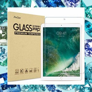 ProCase ガラスフィルム iPad Pro 12.9 つや消し（マット表面）画面保護フィルム 貼る工具付き、適用機種: 2017 iPad Pro 12.9 /2015 iPa