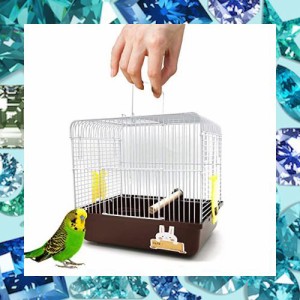 Gifty インコ キャリー 文鳥 鳥かご 通院 小鳥 ケージ お出かけ 移動 鳥 ゲージ 止まり木 帰省 キャリーケージ