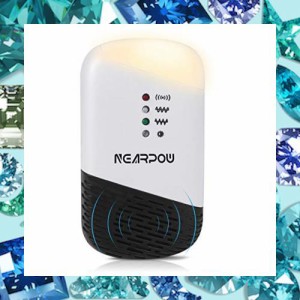 NEARPOW ネズミ 駆除 超音波 ネズミ撃退器 ネズミ対策 電磁波＋4種類超音波 ねずみ駆除 コンセント式 最大有効範囲150？(約100畳) PSE認