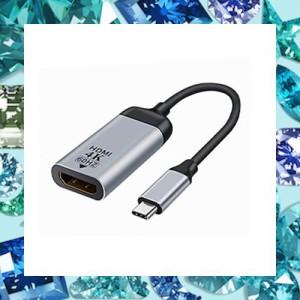 Cablecc USB-C Type C-HDMIケーブルHDTVアダプター4K60hz 1080p for Tablet＆Phone＆Laptop