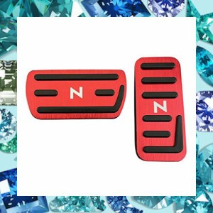 [YANMW] nbox ペダルカバー ブレーキペダル 適合 ホンダ nbox n-box N-WGN N-ワゴン NBOXカスタム N-VAN アルミフット ペダル ブレーキ 