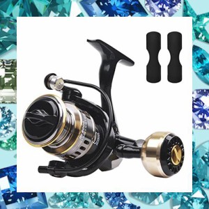 SHADDOCK スピニングリール 海釣り 3000番 遠投リール バス シーバス ジギング 初心者最適 全金属 12BB 5.2:1 耐衝撃 最大ドラグ力10kg 