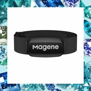Magene H303 ハートレートモニター 心拍数モニターセンサー 心拍センサー 心拍計 Bluetooth 4.2＆ANT+ IP67防水、サポートスマートフォン