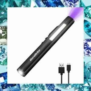 DuraBrite 懐中電灯 ハンディライト LEDライト ペンライト COBフラッドライト 365nm UVライト 紫外線ライト 多機能 USB充電式 小型 軽量 