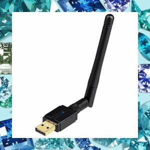 VAVIICLO Bluetooth 5.1 長距離USBアダプタ 最大通信距離100m ブルートゥース子機 PC用/ナノサイズ/Ver5.1/ Bluetoothアダプタ 低遅延 無