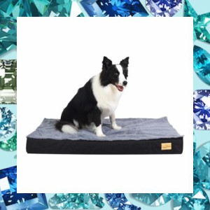犬ベッド 洗える 中型犬 大型犬 小型犬 防水カバー スクエア 老犬用ベッドマットレス 介護 ベッドクッション 床ずれ防止 オールシーズン 