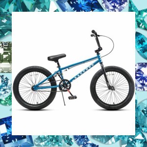 AVASTA Bacchus 子ども用18インチBMX自転車 初心者向き フリースタイルBMXバイク スチール製 子供練習用 高炭素鋼フレーム アルミニウム