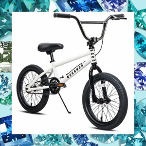 AVASTA Bacchus 子ども用16インチBMX自転車 初心者向き フリースタイルBMXバイク スチール製 子供練習用 高炭素鋼フレーム アルミニウム