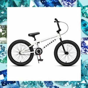 AVASTA Bacchus 子ども用18インチBMX自転車 初心者向き フリースタイルBMXバイク スチール製 子供練習用 高炭素鋼フレーム アルミニウム