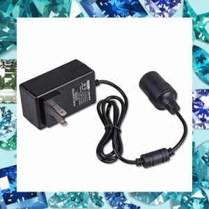 OBEST 電源変換アダプター DC12V 2A 24W 電圧変換器 車用品家庭で使AC-DC変換アダプター100V 110V 120V から 12V 車用シガーライターソケ