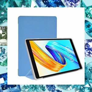 AUDASO For TECLAST P80T ケース カバー TECLAST P80T 8インチ タブレット 用ソフト TPU カバー 軽量三つ折りスタンドシェル 自動ウェイ