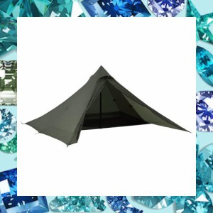 Thous Winds テント ソロ 軽量 簡単設営 ワンポールテント コンパクト 4シーズン適用 小型テント ピラミッドテント 2人用 キャンプ アウ