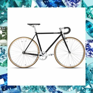 AVASTA レトロピストバイク固定ギア自転車 フィックスギア自転車 アルミドロップハンドル シンプル フリップフロップハブ flip flop hub 