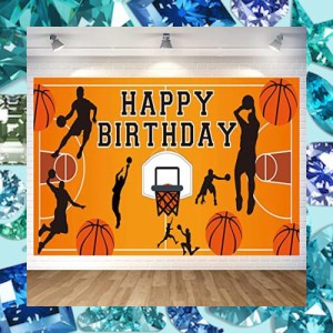 バスケットボール バースデー タペストリー バスケットボール 誕生日 飾り付け バースデー フォトポスター 誕生日 バスケットボール 写真