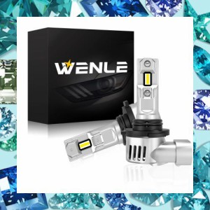 WENLE(ウエンレ) 新規 純正ハロゲンサイズ+爆光16000LM HB4 led ヘッドライト・フォグランプ 車検対応 バルブ キャンセラー 60W ホワイト