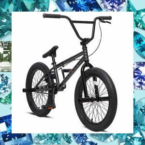 AVASTA BacchusBMX 自転車 20インチ フリースタイルBMXバイク スチール製ペグ付属 初心者に最適 高炭素鋼フレーム 後U字型リアブレーキ 