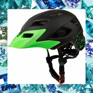 Exclusky 子供用自転車ヘルメット、軽量子供用自転車ヘルメット、サイズ調整可能子供用自転車ヘルメット、男の子と女の子用、50〜57 cm (