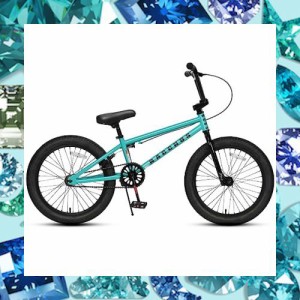 Bacchus 子ども BMX自転車 18インチ フリースタイルBMXバイク スチール製 子供に最適 高炭素鋼フレーム アルミニウム合金U字型リアブレー