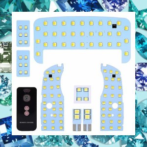 SUPAREE トヨタ プリウス LED ルームランプ 2色切り替え プリウス30系 プリウス40系 プリウスα 室内灯 トヨタ Prius 専用設計 爆光 ホワ